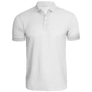 camiseta polo blanco